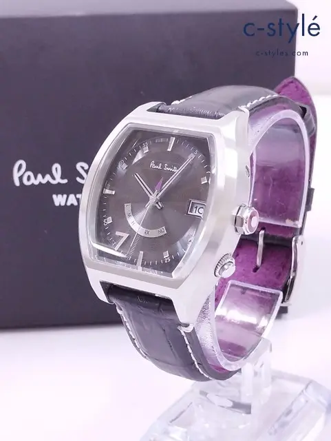 Paul Smith ポールスミス 腕時計 ブラック H416-S080843 ソーラー式