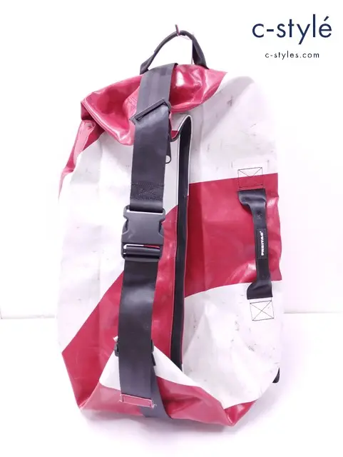 FREITAG フライターグ リュック レッド×ホワイト F512 VOYAGER