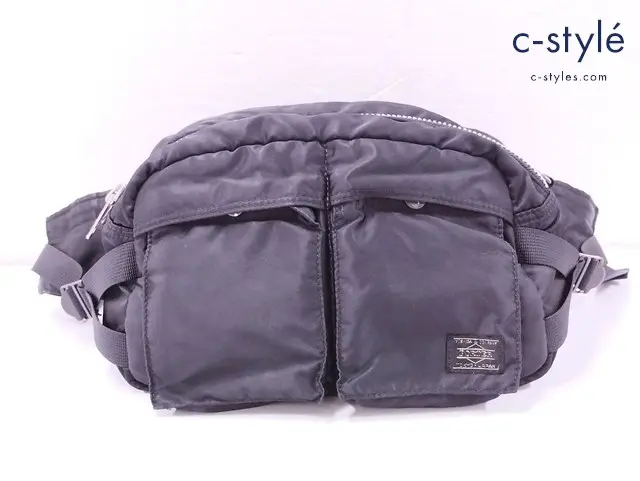 PORTER ポーター ポーチ ボディバッグ ブラック TANKER HIP BAG 622-08635
