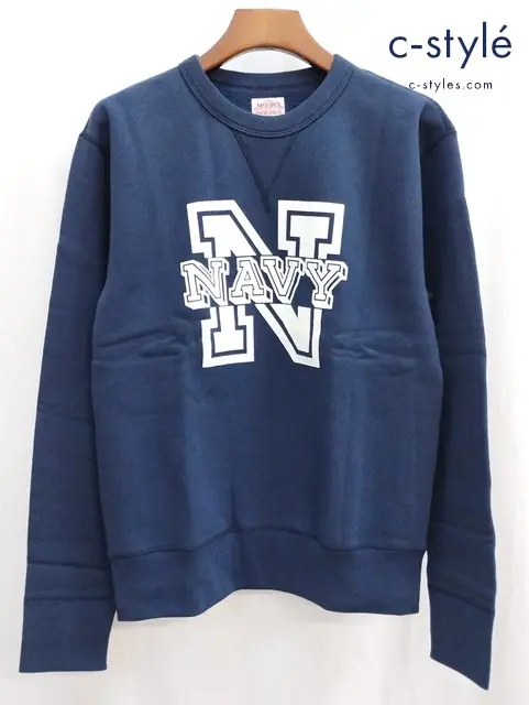 The Real McCoy’s ザ リアルマッコイズ スウェット XL ネイビー 綿100% 日本製