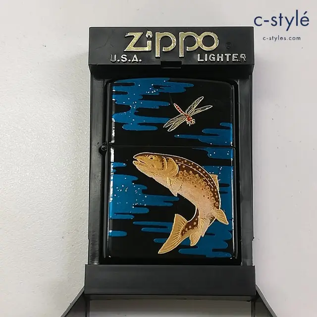 ZIPPO ジッポー オイルライター とんぼ マス ブラック 1997
