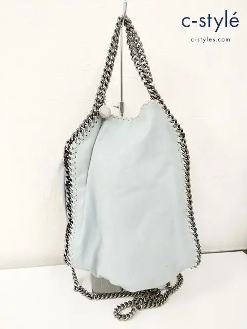 STELLA McCARTNEY ステラ マッカートニー ファラベラトートバッグ ショルダーバッグ ブルー系