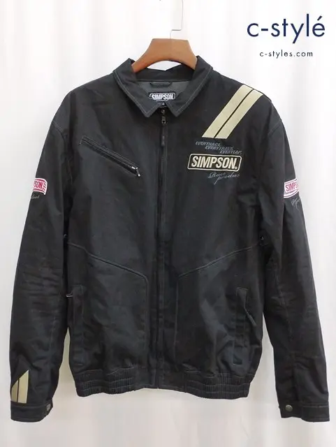SIMPSON シンプソン ジャケット 4L ブラック バイクウェア