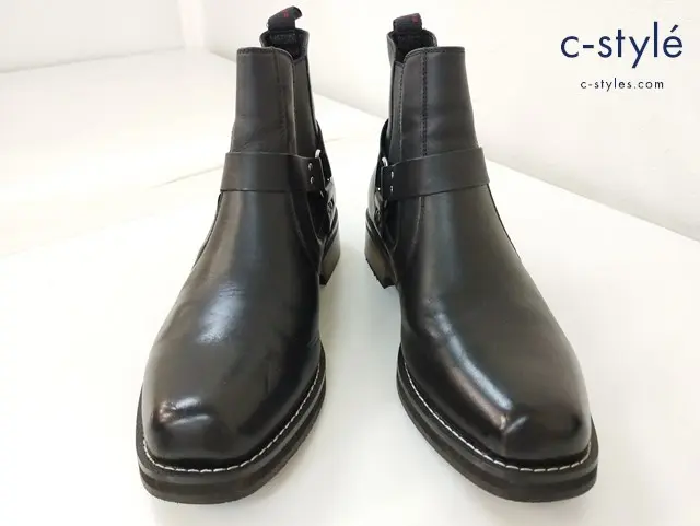 AVIREX アヴィレックス レザーブーツ 27.0cm ブラック デストロイヤー AV2710-01