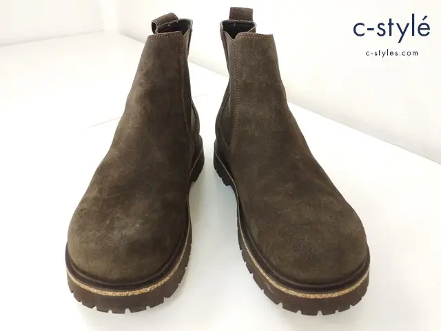 BIRKENSTOCK ビルケンシュトック ブーツ 44 ブラウン ハイウッド スリップオン