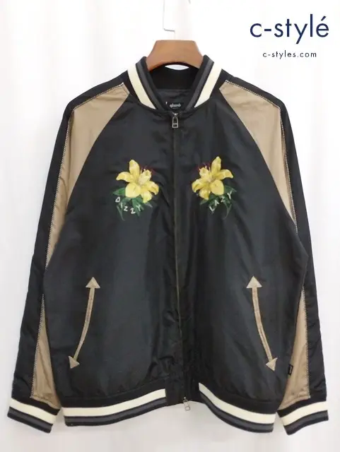 glamb グラム ジャケット M ブラック系 刺繍 GB0321/JKT15
