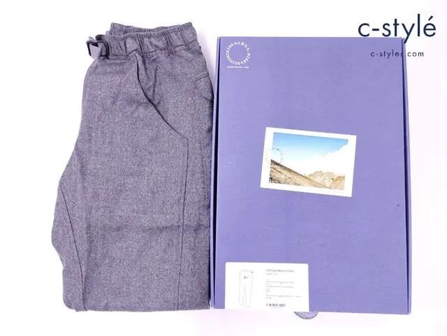 山と道 ヤマトミチ パンツ ST グレー 5-POCKET MERINO PANTS 日本製