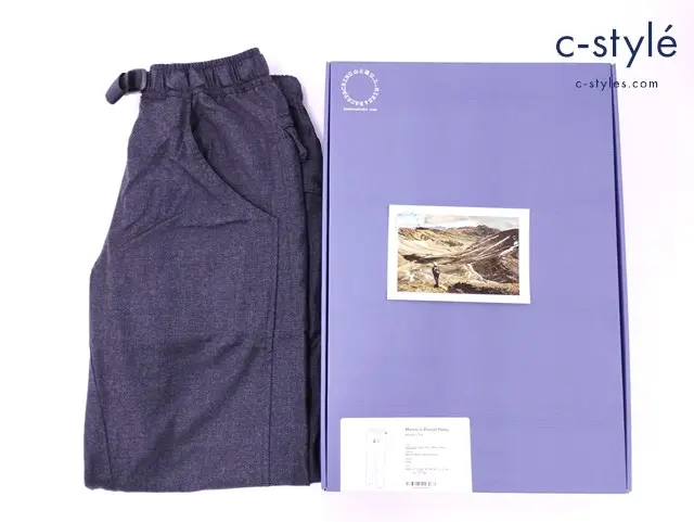 山と道 ヤマトミチ パンツ ST チャコール MERINO 5-POCKET PANTS 日本製