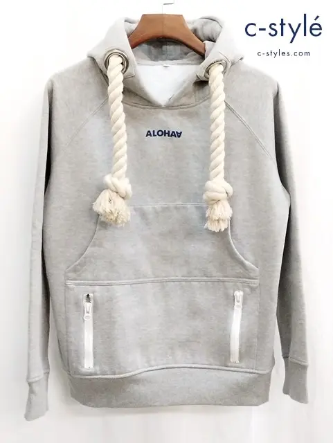 KINASHI CYCLE キナシサイクル パーカー L グレー 綿100%