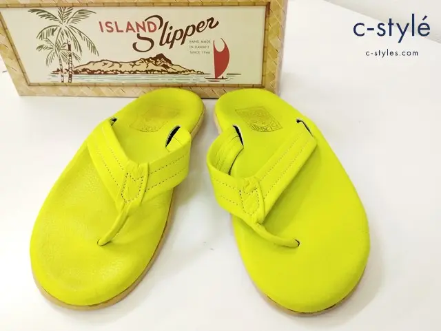 ISLANDSLIPPER アイランドスリッパ サンダル 9 イエロー PT202