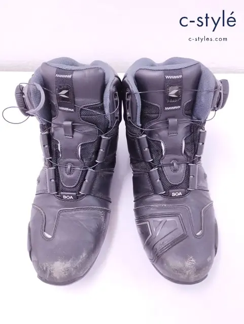 RS TAICHI アールエスタイチ ライディングシューズ 26.0cm ブラック DRYMASTER BOA RSS006