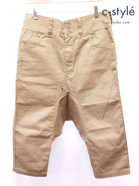 GANRYU ガンリュウ サルエルパンツ S ブラウン系 EL-P008