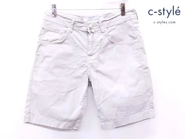 JACOB COHEN ヤコブコーエン ハーフパンツ 30 アイボリー系 バミューダショーツ X0550322W