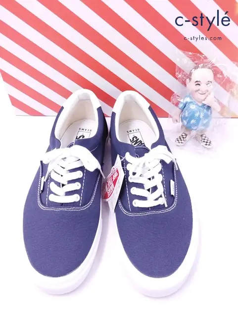 VANS×BEAMS ヴァンズ×ビームス スニーカー 27.5cm ネイビー V95STEVE BEAMS ERA 50th