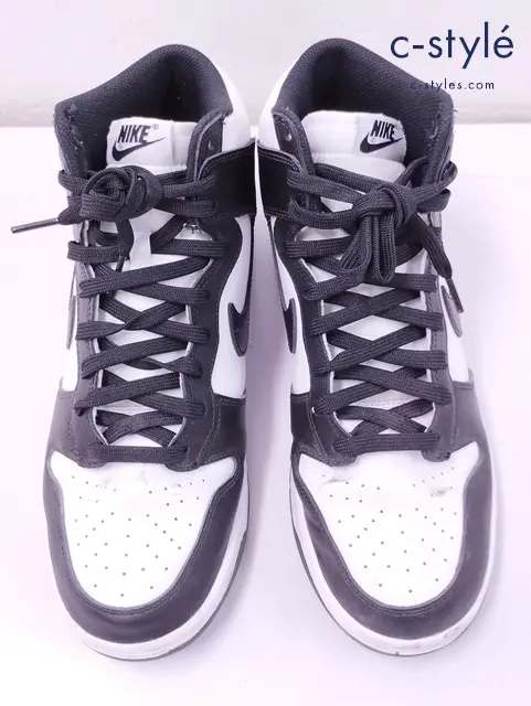 NIKE ナイキ スニーカー 27.5cm ブラック×ホワイト DUNK HI RETRO DD1399-105