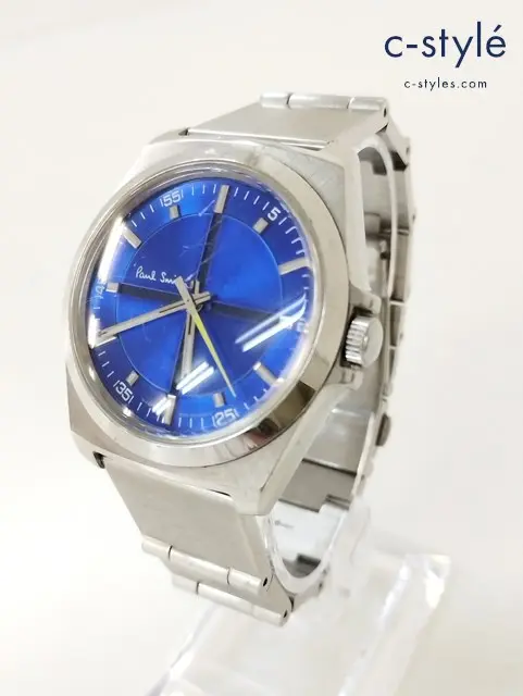 Paul Smith ポールスミス 腕時計 シルバー 6038-H24741 TA クォーツ
