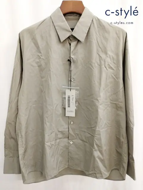 LAD MUSICIAN ラッドミュージシャン 長袖シャツ 42 ベージュ系 綿100%