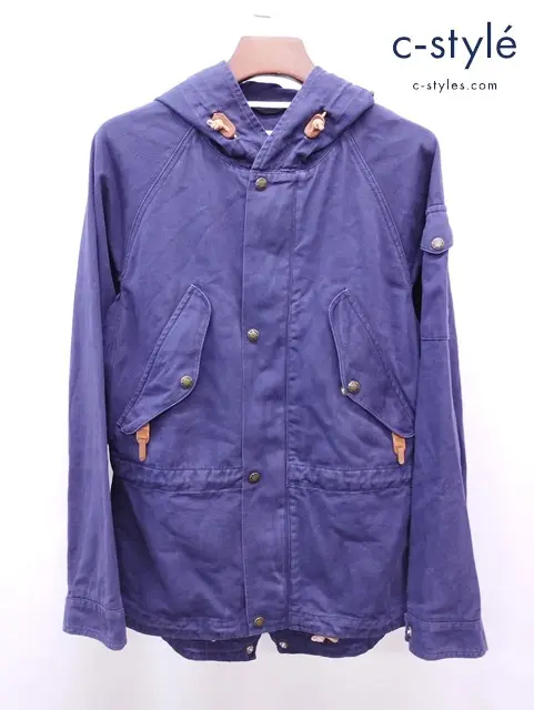 FILSON フィルソン フィッシュテールパーカー 40 ネイビー M-48 綿100% イタリア製 FIJ1913