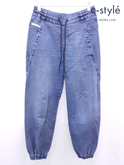 DIESEL ディーゼル デニムスウェットパンツ 25 インディゴ レディース