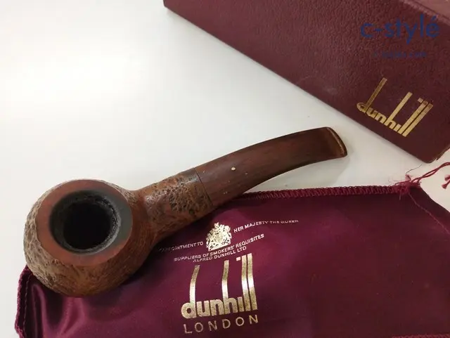 DUNHILL ダンヒル SHELL 41032 パイプ 箱 収納袋付