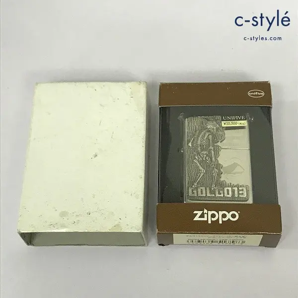 ZIPPO ジッポー オイルライター ゴルゴ13 メタル銀古美 シルバー 2004 殺し屋 喫煙具 嗜好品