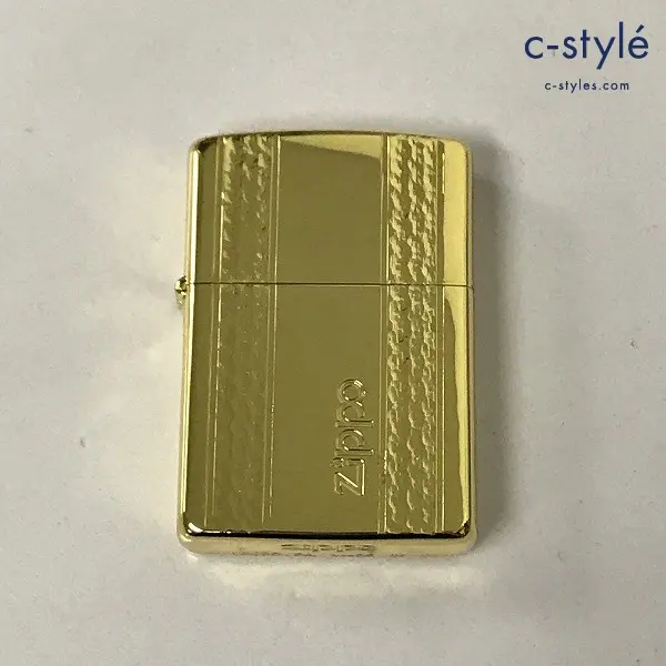 ZIPPO ジッポー オイルライター ハンマートーン ゴールド 1993