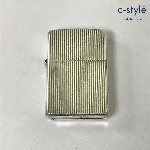ZIPPO ジッポー オイルライター 2面彫り シルバー 1984