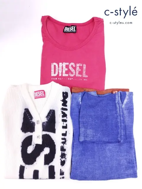 DIESEL ディーゼル トップス S ニット レディース 計3点