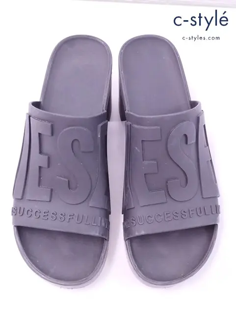 DIESEL ディーゼル ヒールサンダル 38 ブラック SA-PAMELA H DSL Y03071P5182 レディース