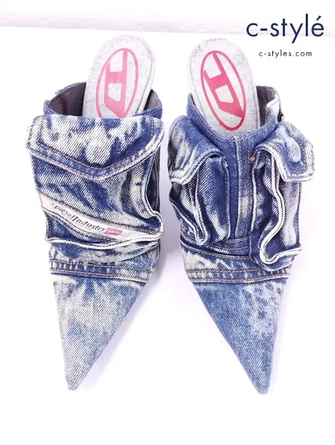 DIESEL ディーゼル デニムミュール 38 インディゴ Y03124P5499 レディース