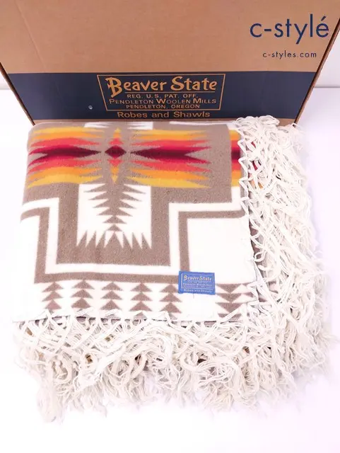 PENDLETON ペンドルトン ショール マルチカラー BEAVER STATE