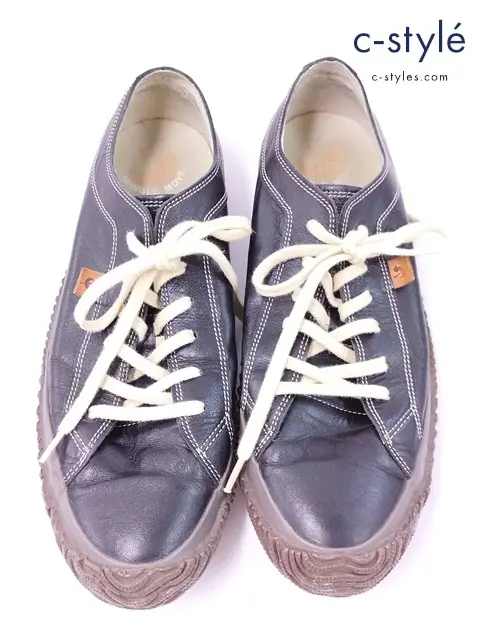 SPINGLE MOVE スピングルムーヴ レザースニーカー LL ブラック ローカット 日本製 SPM-110