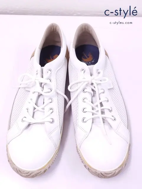 SPINGLE MOVE スピングルムーヴ スニーカー LL ホワイト ローカット メッシュ 日本製 SPM-291