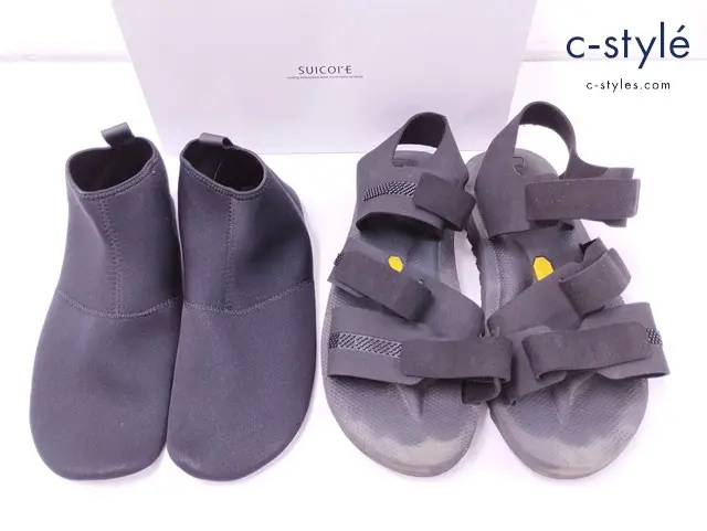 DESCENTE×SUICOKE デサント×スイコック 3WAYサンダル 28cm ブラック