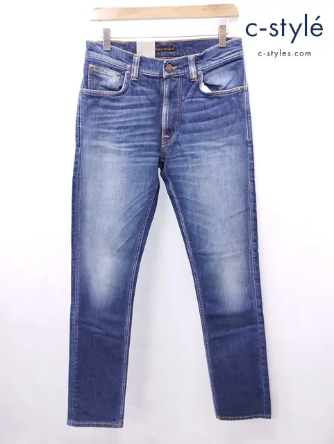 Nudie Jeans ヌーディージーンズ デニムパンツ 30 インディゴ LEAN DEAN NJ138792 イタリア製
