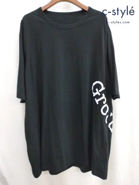 Ground Y グラウンドワイ Tシャツ 3 ブラック ジャンボグラフィック GZ-T56-040 綿100％
