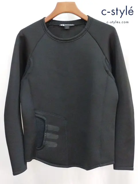 Y-3 ワイスリー スウェット XS ブラック FUTURE SPORT SWEATER CE6765 adidas Yohji Yamamoto