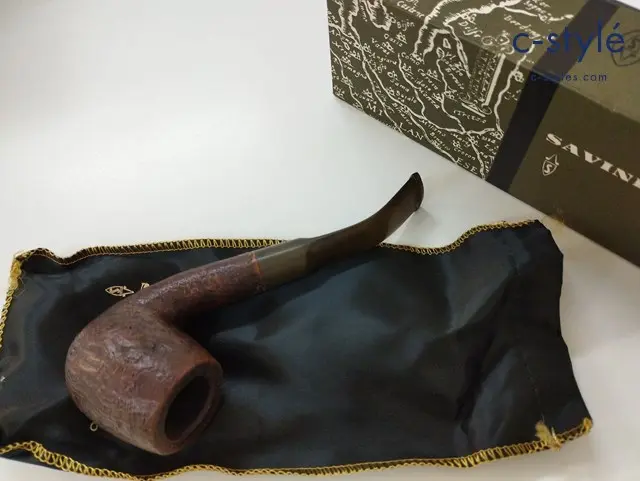 SAVINELLI サビネリ パイプ DE LUXE 603 収納袋付