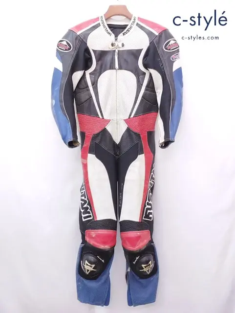KUSHITANI クシタニ レーシングスーツ L マルチカラー レザー バイクウェア
