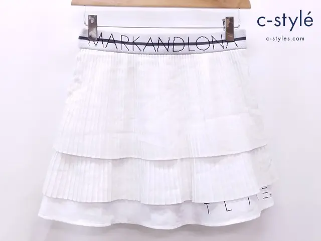 MARK & LONA マークアンドロナ スカート 34 ホワイト レディース