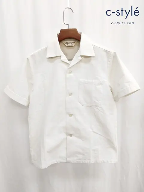 JELADO ジェラード シャツ S ホワイト 綿100% 日本製 半袖 Starry gate