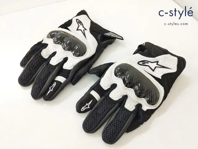 alpinestars アルパインスターズ グローブ L ブラック × ホワイト SMX-1 AIR v2 GLOVES