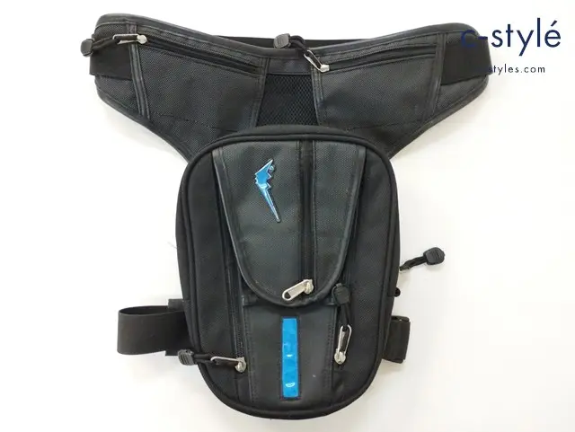 KUSHITANI クシタニ レッグバッグ ブラック K3555 バイク用品