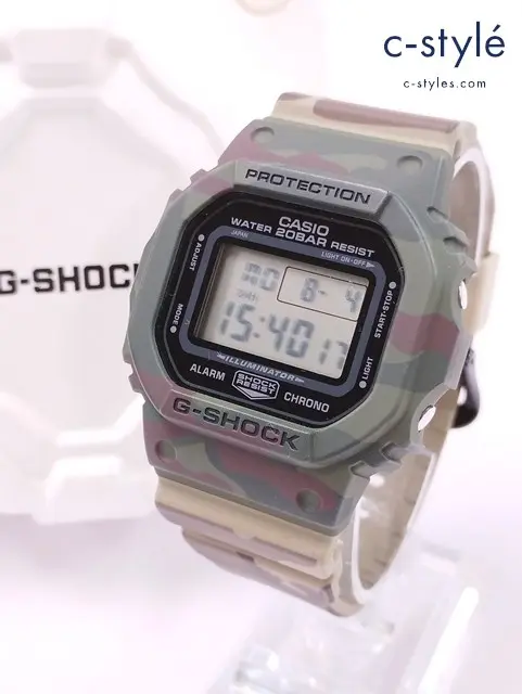 CASIO カシオ 腕時計 マルチカラー G-SHOCK DWE-5610 クォーツ式