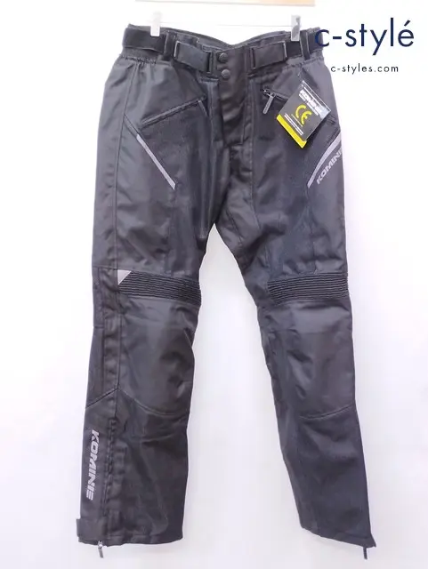KOMINE コミネ プロテクトライディングメッシュパンツ 2XL ブラック PK-743