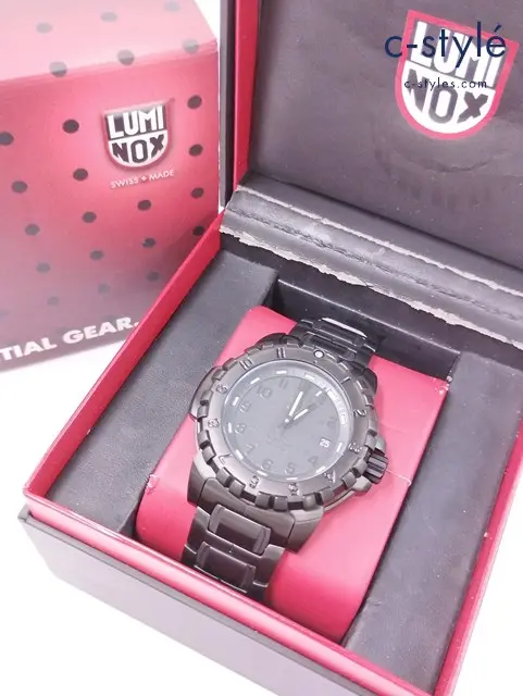 LUMINOX ルミノックス 腕時計 ブラック F-117 NIGHTHAWK 6400 Ref.6402 BO クォーツ