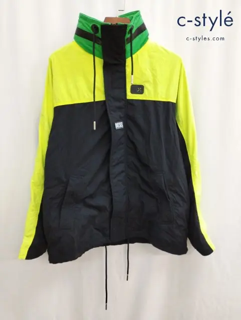 DIESEL ディーゼル ブルゾン M マルチカラー J-FUTOSHI ナイロン100
