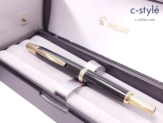 PILOT パイロット 万年筆 ブラック CAPLESS FC-15SR B 18K-750