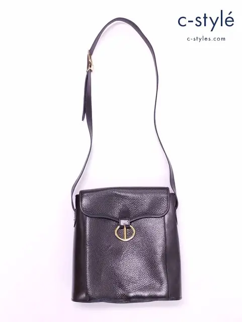 Christian Dior クリスチャンディオール ショルダーバッグ ブラック フランス製