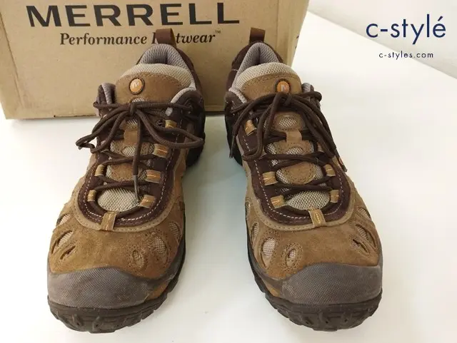 MERRELL メレル スニーカー US9 ブラウン系 J87769 ローカット